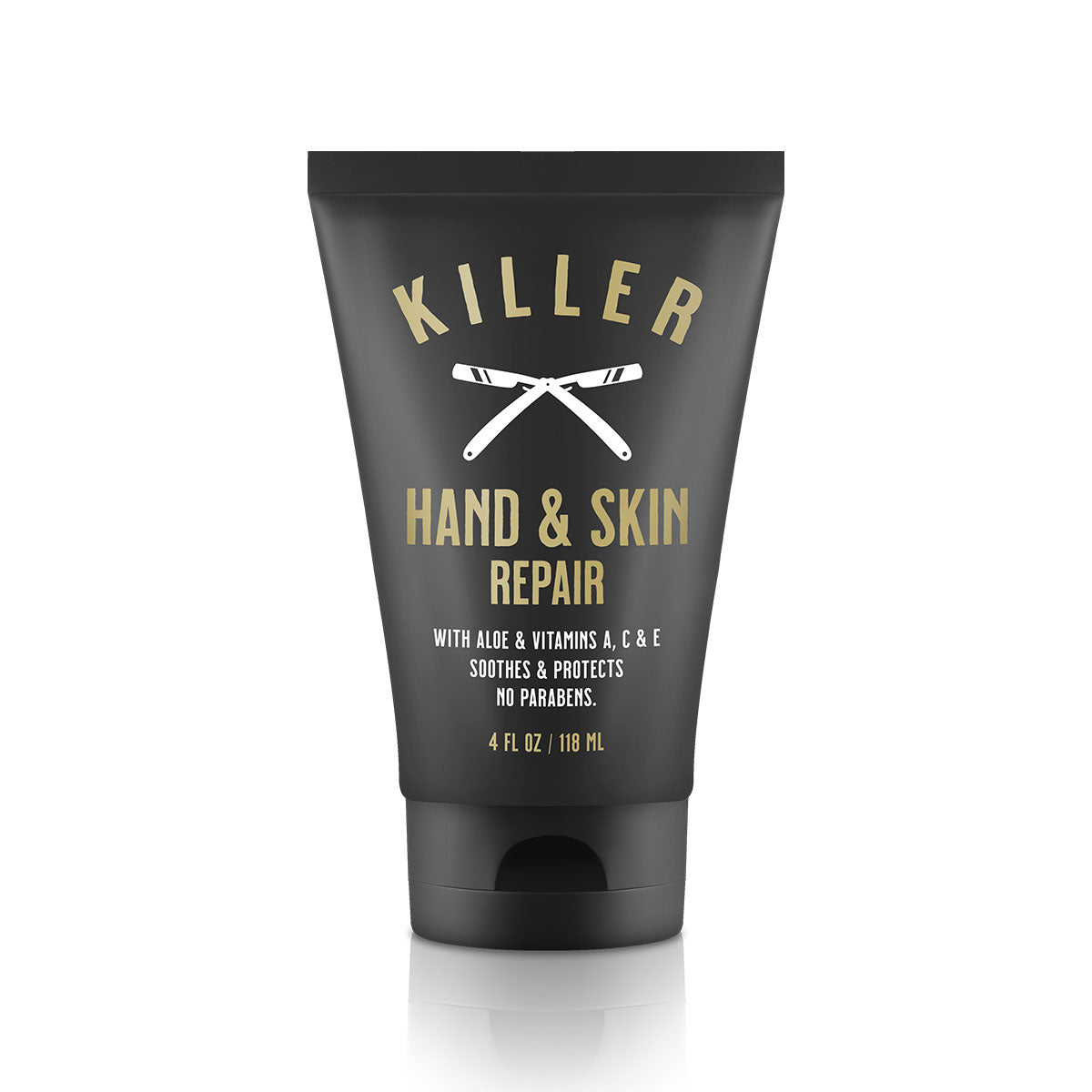 KILLER Hand and Skin Repair Cream – men's skincare moisturizing and repairing lotion from Urban City Barbershop, San Antonio