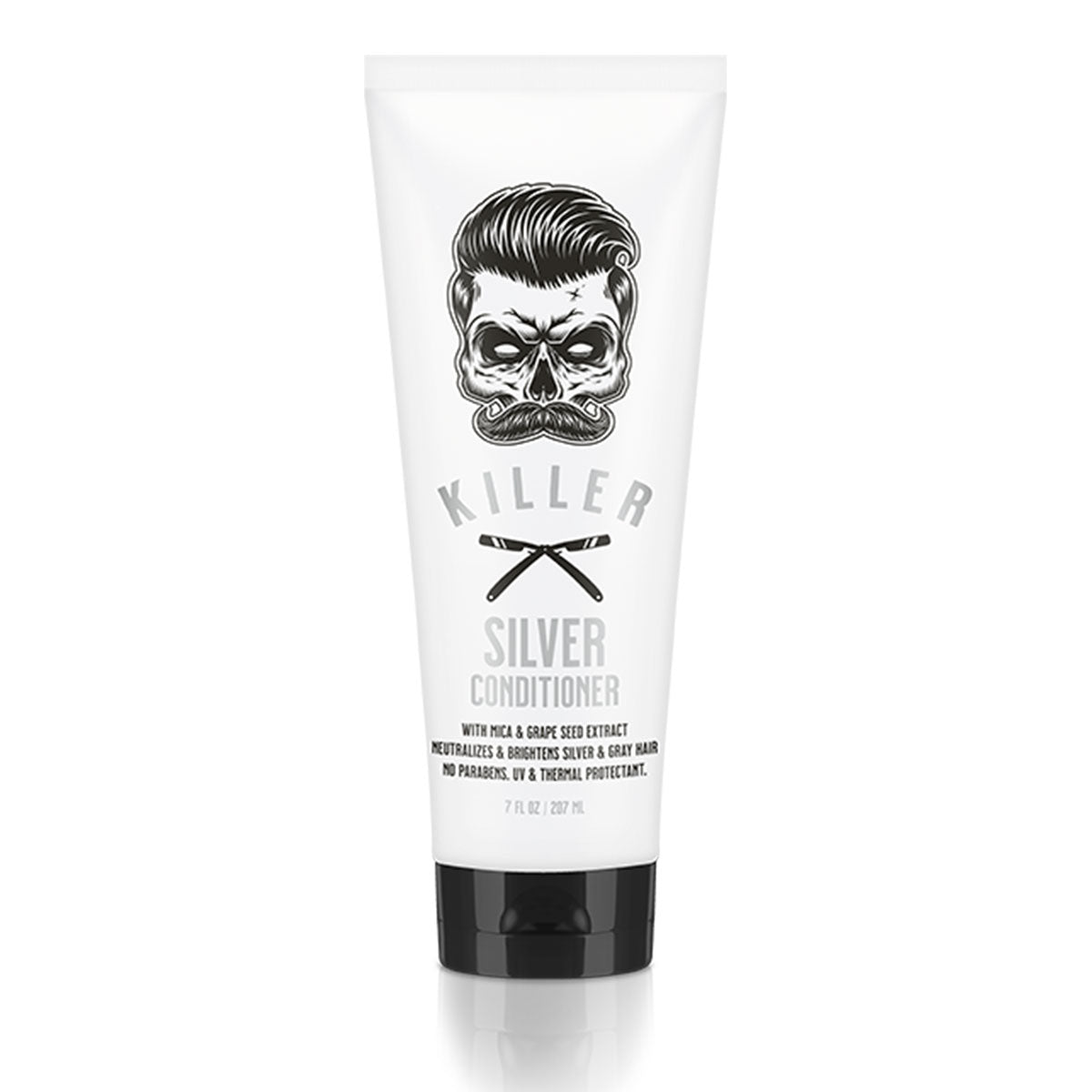 KILLER Silver Conditioner for men – toning hair care product from Urban City Barbershop, San Antonio