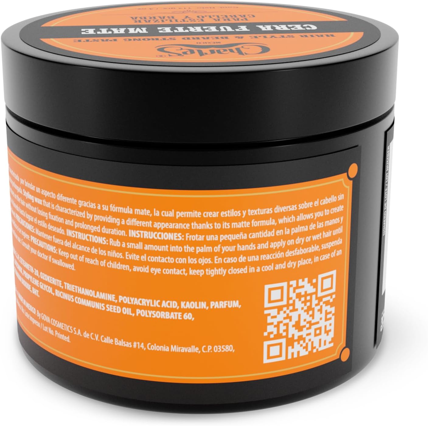 Strong Hold Matte Pomade