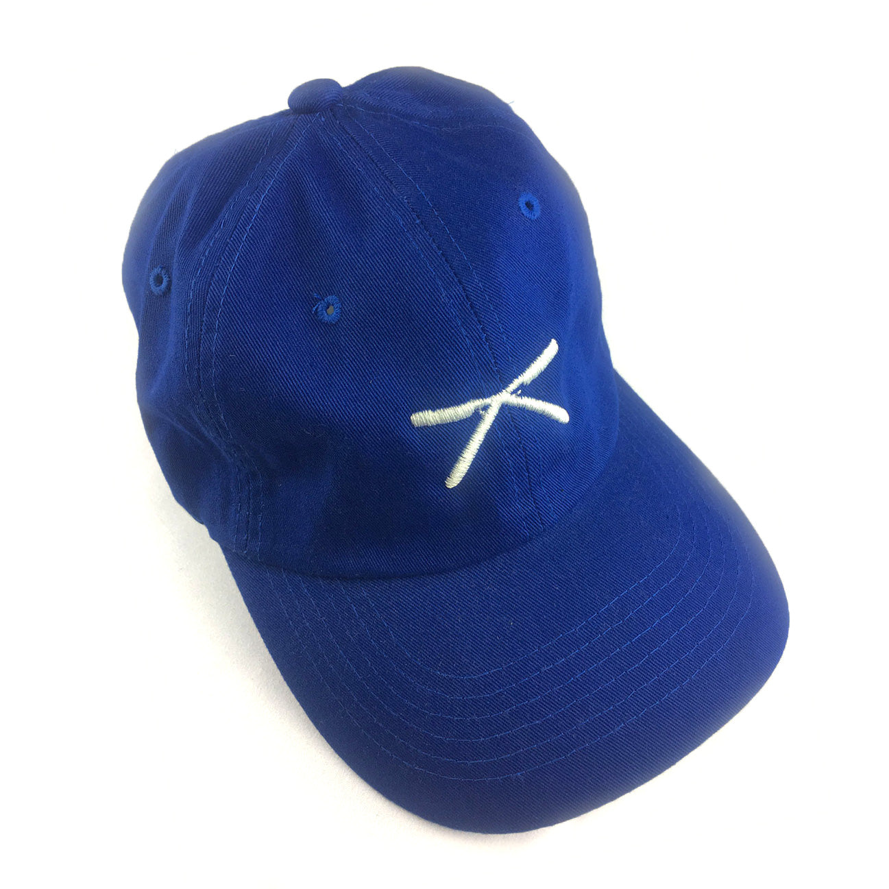 sport baseball cap dad hat blue barbershop