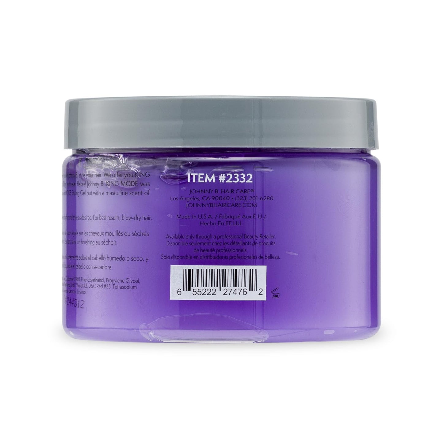Johnny B. King Mode Styling Gel