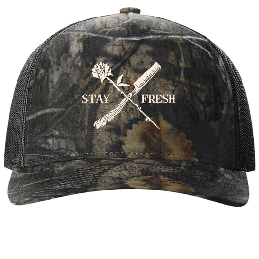 Mossy Oak Country DNA/ Black - FRONT